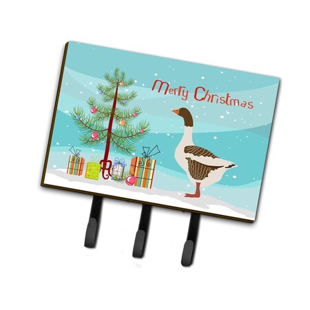 Carolines Treasures Pomeranian Rogener Goose Christmas Leash or Key Holder BB9270TH68